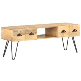 TV Stand 47.2"x13.8"x17.7" Solid Wood Mango
