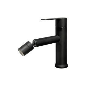 Bathroom Sink Faucet - Black (Color: Black)