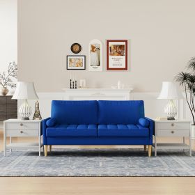 ROMA 67.7'' 3 seater Sofa Couch for Living Room, Modern Sofa,Small Couches for Small Spaces,Upholstered 3-Seater Couch for Bedroom, Apartment (Color: as Pic)